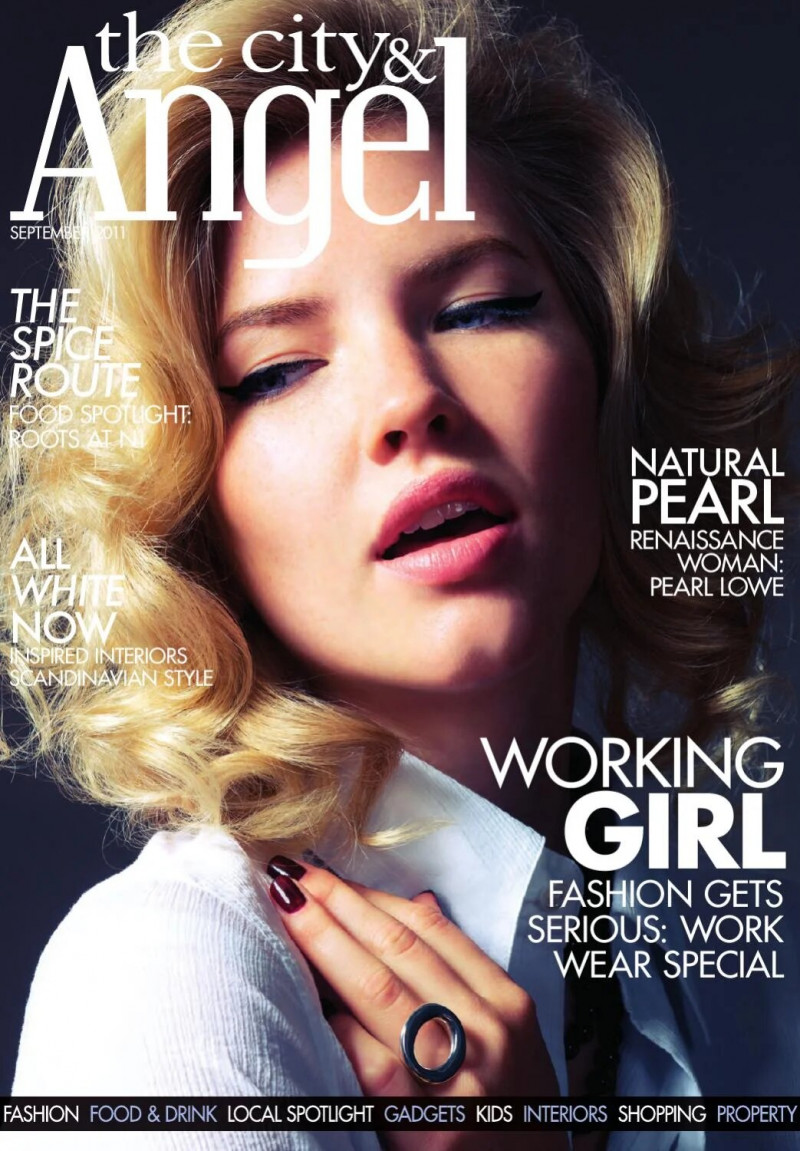 Ellen Danes featured on the The City & Angel cover from September 2011