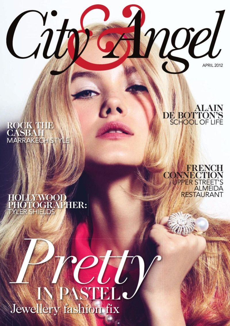 Annie featured on the The City & Angel cover from April 2012