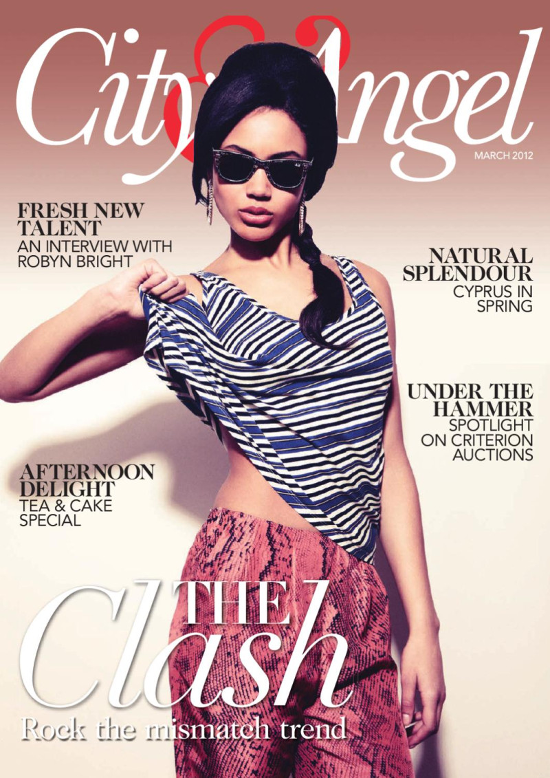 Bella featured on the The City & Angel cover from March 2012