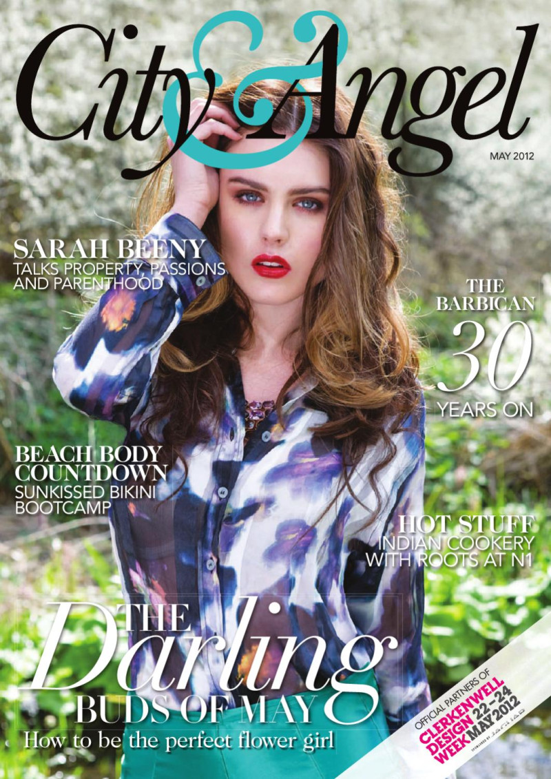 Mia Harangoza featured on the The City & Angel cover from May 2012
