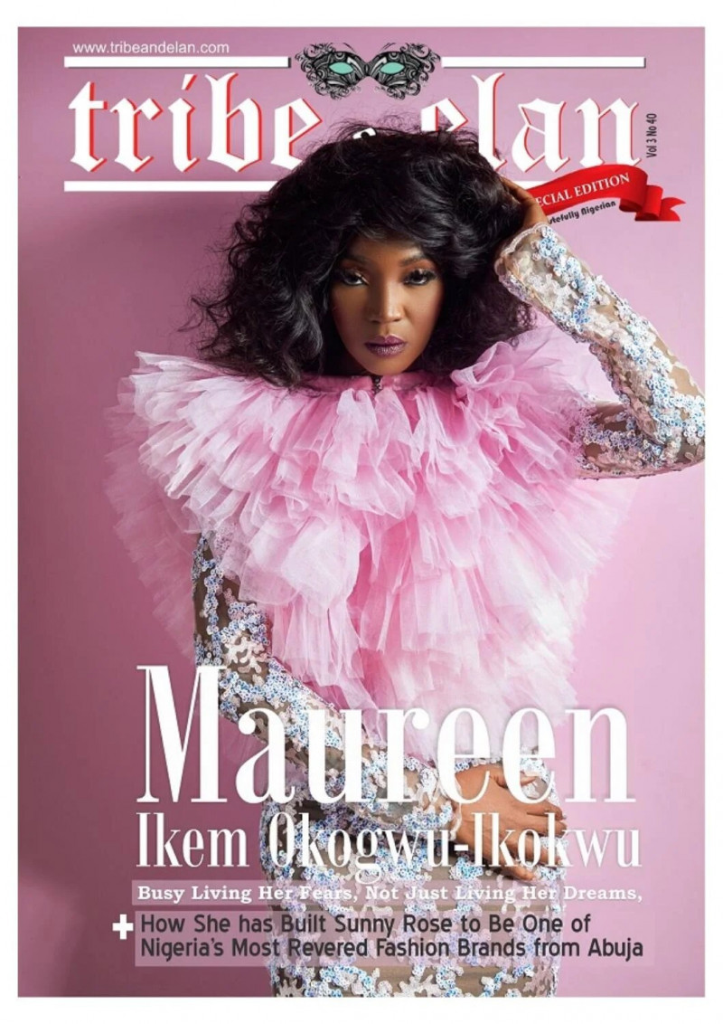 Maureen Ikem Okogwu featured on the Tribe and Elan cover from June 2021