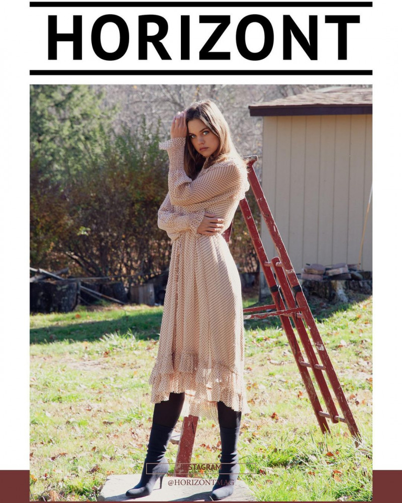 Magdalena Lyena Strama featured on the Horizont cover from May 2021