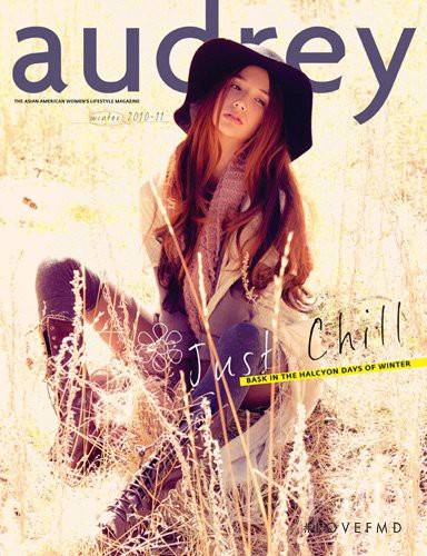  featured on the Audrey Magazine cover from December 2010