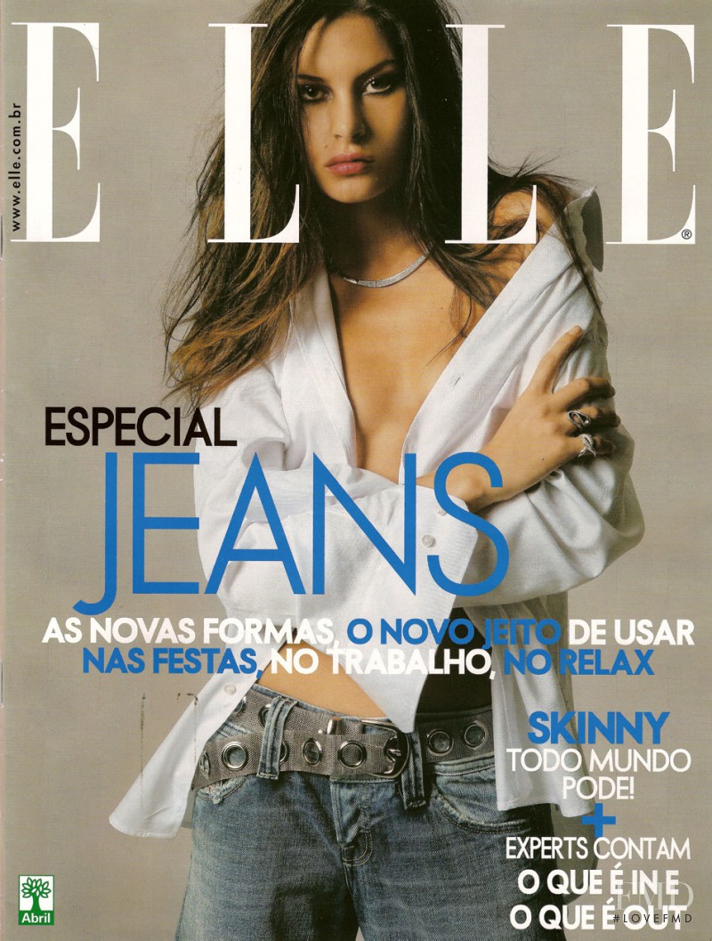 Annelyse Schoenberger featured on the Elle Brazil cover from December 2006