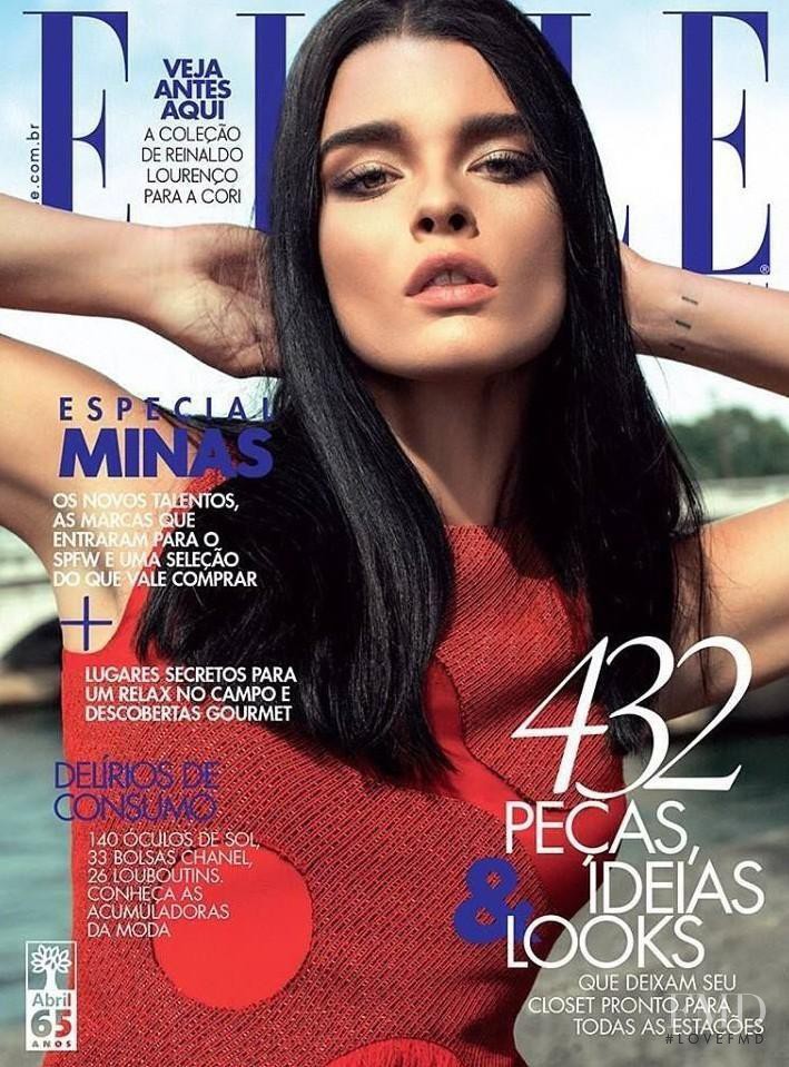 Crystal Renn featured on the Elle Brazil cover from August 2015
