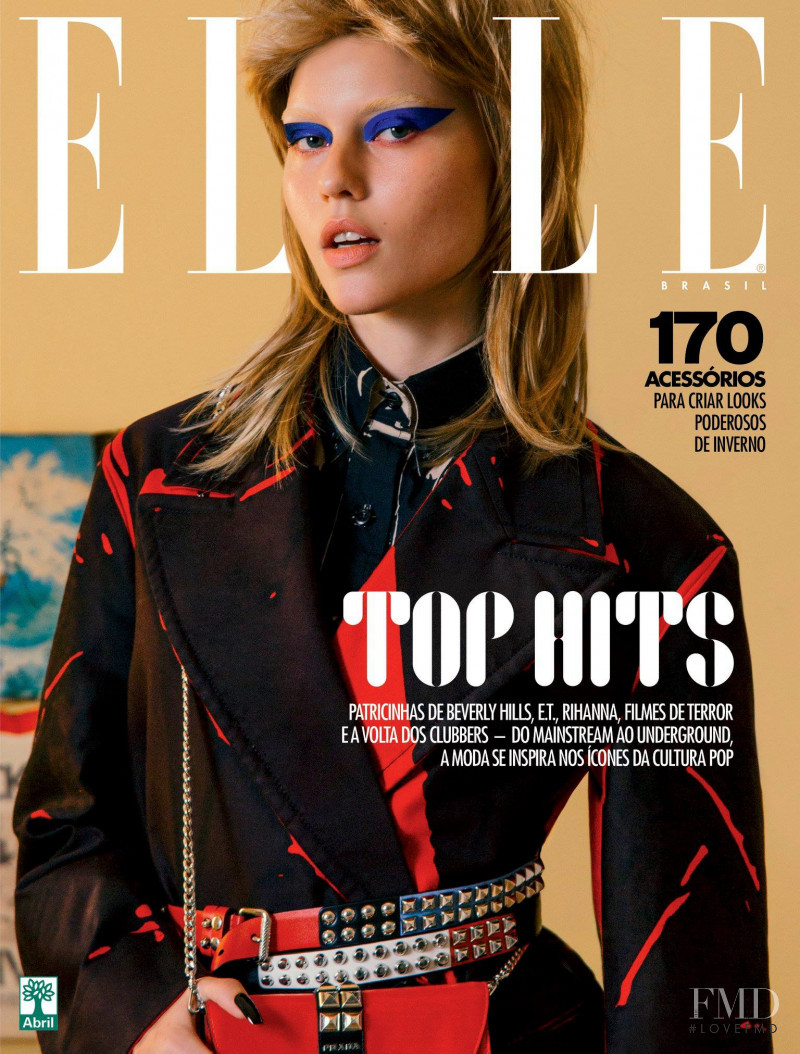  featured on the Elle Brazil cover from April 2018