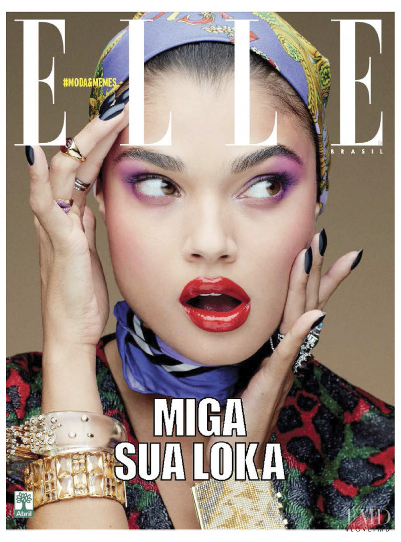  featured on the Elle Brazil cover from February 2018