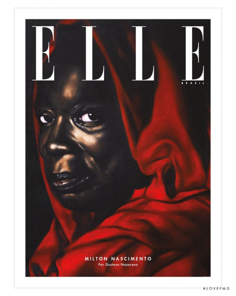 Milton Nascimento featured on the Elle Brazil cover from December 2021