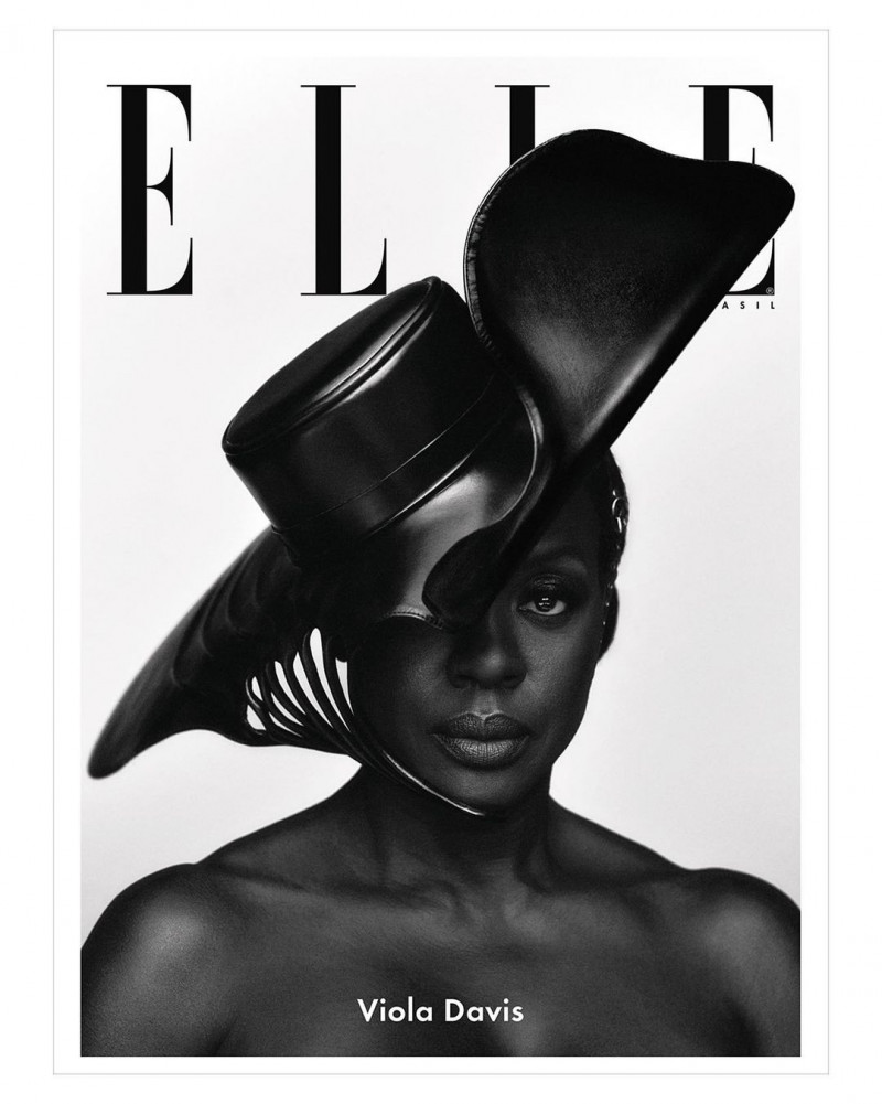Viola Davis featured on the Elle Brazil cover from September 2022