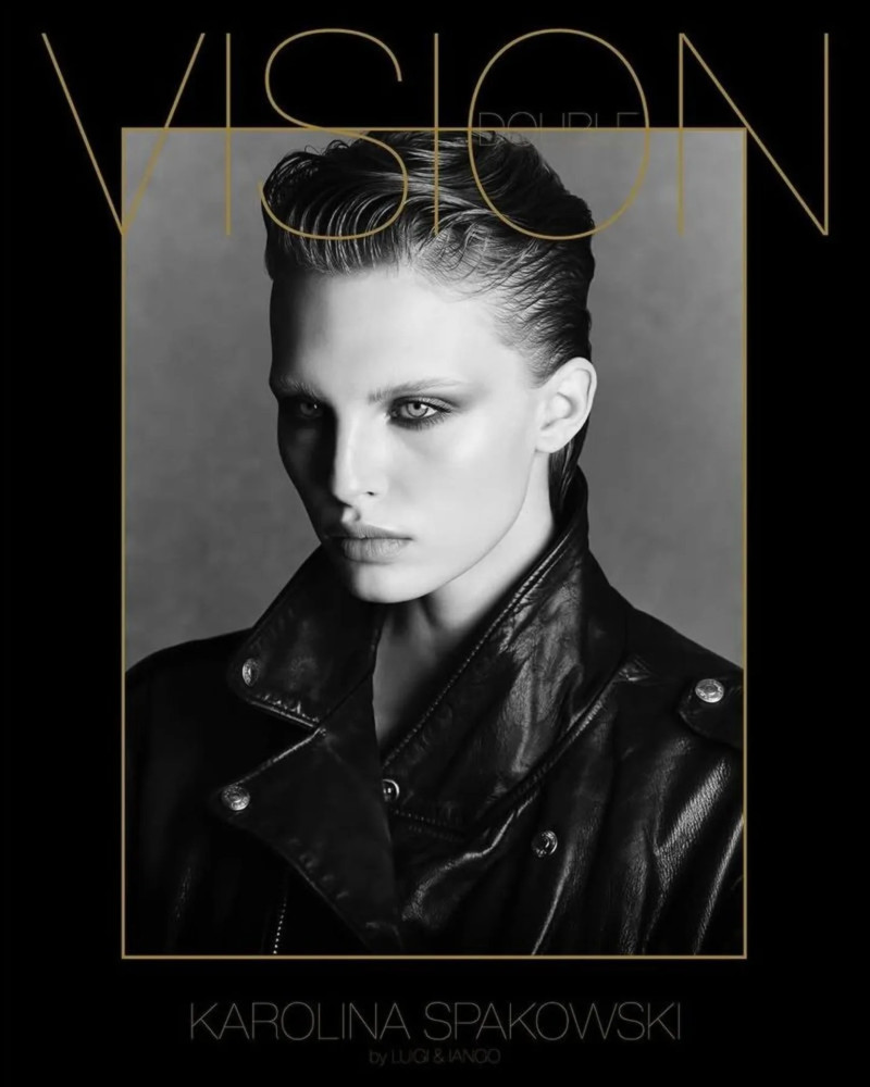 Karolina Spakowski featured on the Double Vision cover from March 2025