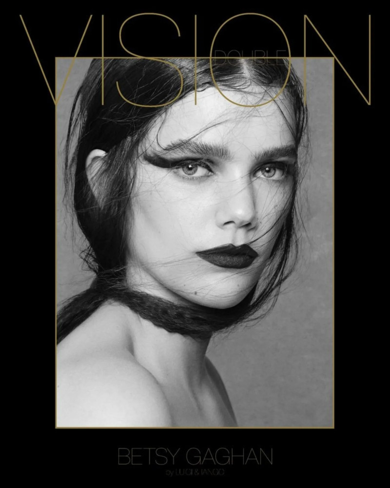 Betsy Gaghan featured on the Double Vision cover from March 2025