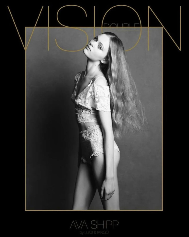 Ava Shipp featured on the Double Vision cover from March 2025