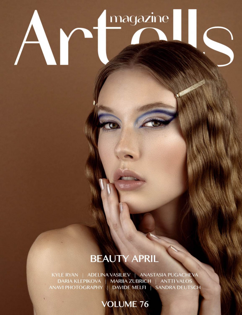  featured on the Artells Magazine cover from April 2022