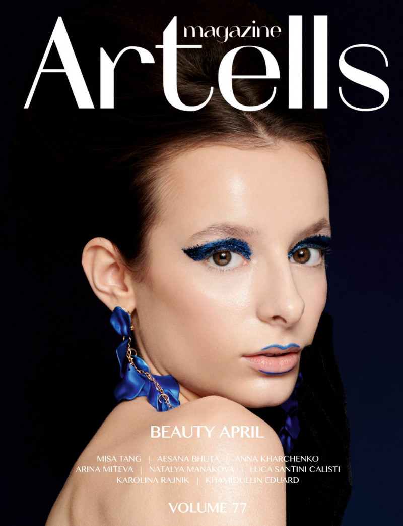  featured on the Artells Magazine cover from April 2022