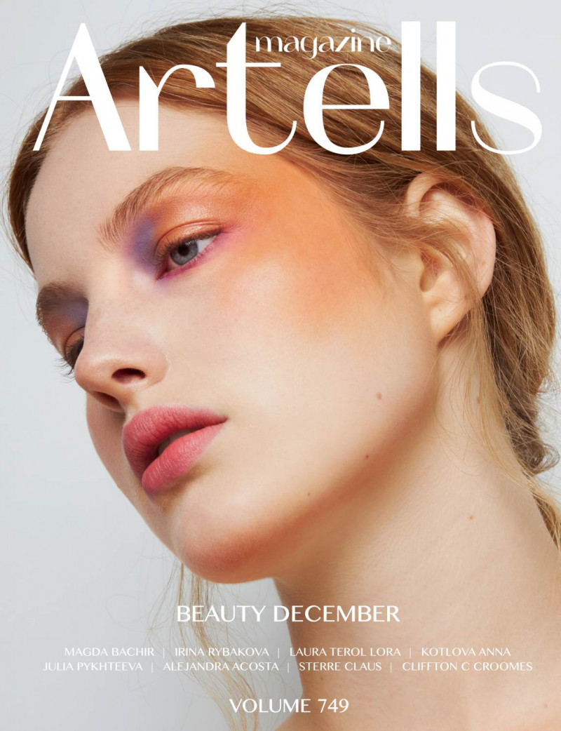  featured on the Artells Magazine cover from December 2022