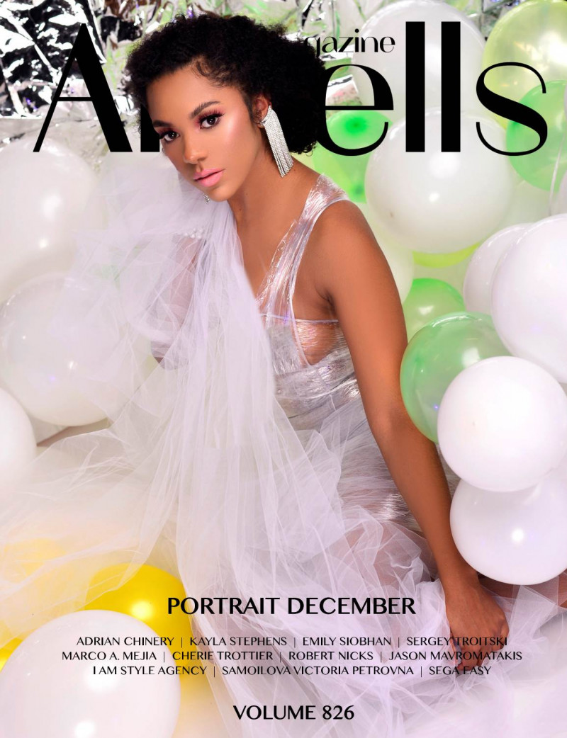 Tayzshia Finley featured on the Artells Magazine cover from December 2022