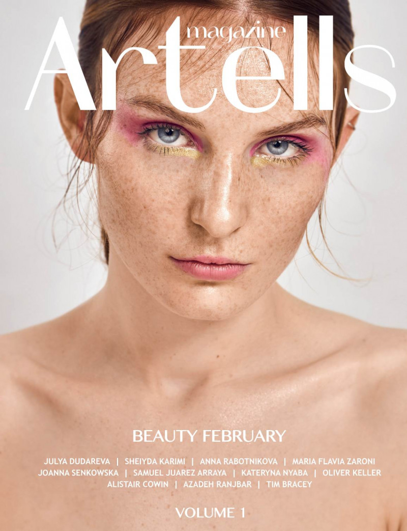  featured on the Artells Magazine cover from February 2022