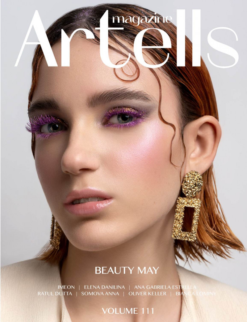  featured on the Artells Magazine cover from May 2022