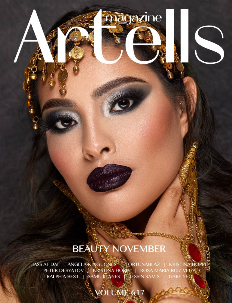  featured on the Artells Magazine cover from November 2022