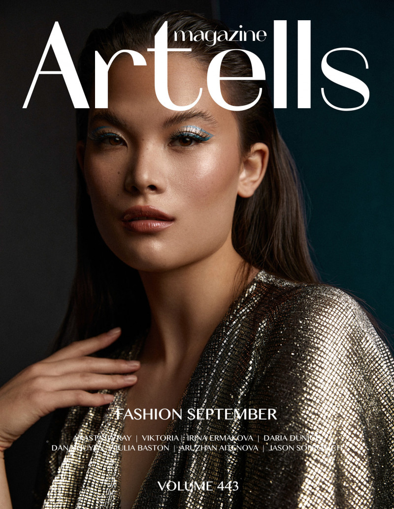 Edith Otis featured on the Artells Magazine cover from September 2022