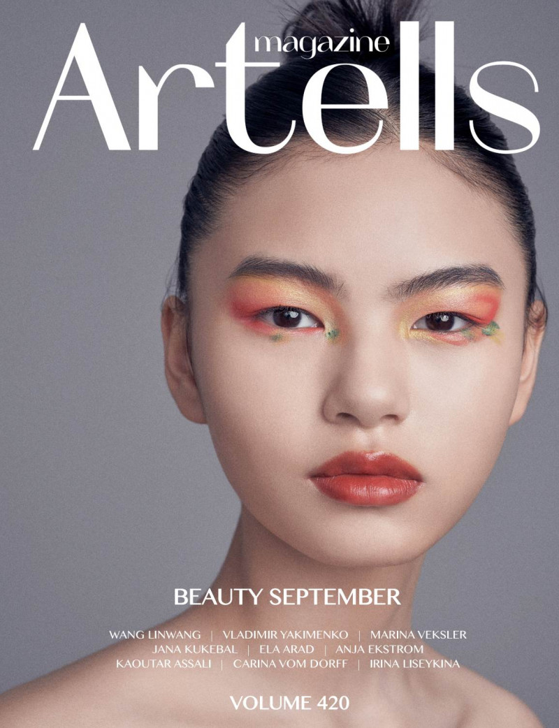  featured on the Artells Magazine cover from September 2022