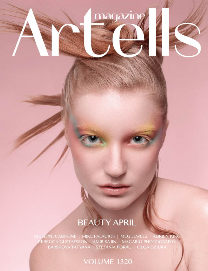  featured on the Artells Magazine cover from April 2023