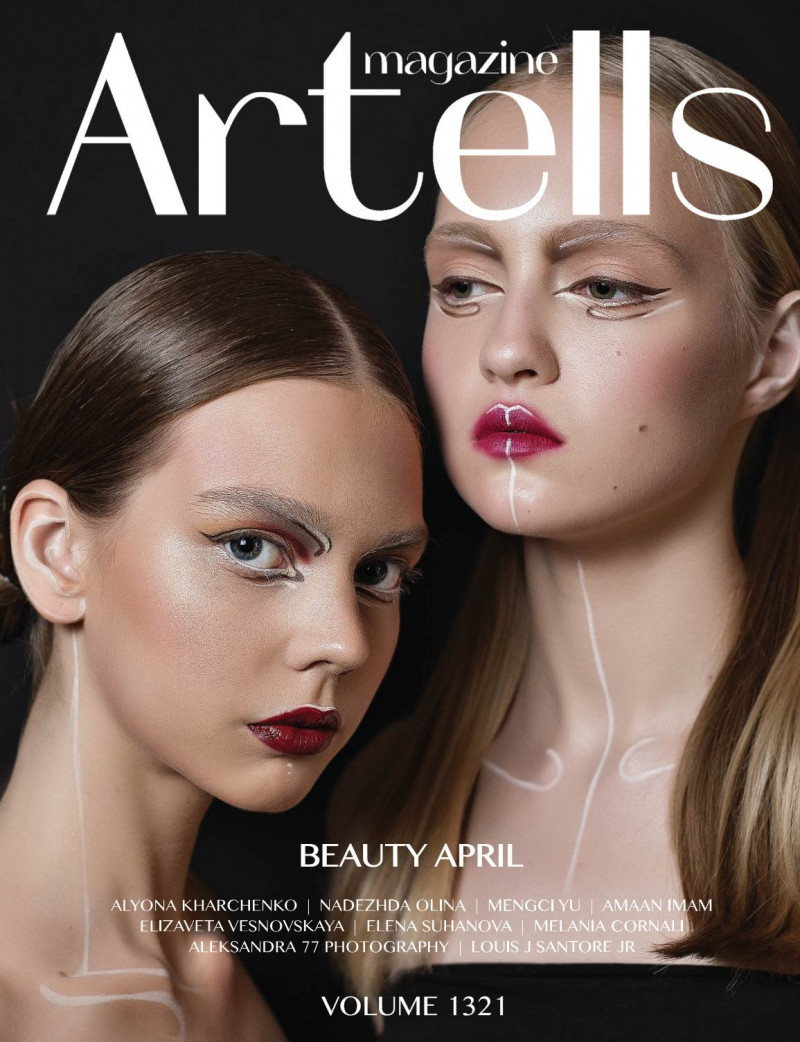  featured on the Artells Magazine cover from April 2023