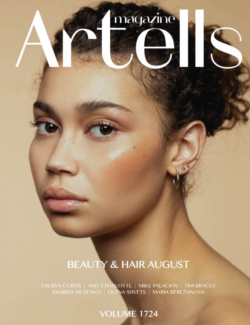  featured on the Artells Magazine cover from August 2023