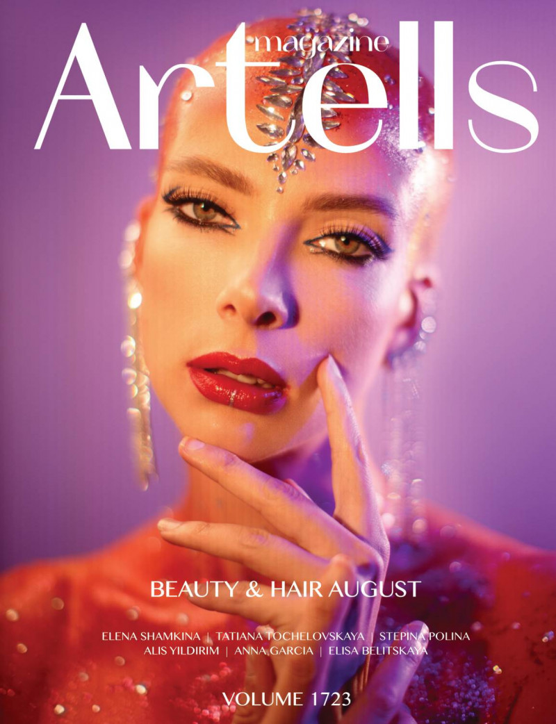  featured on the Artells Magazine cover from August 2023