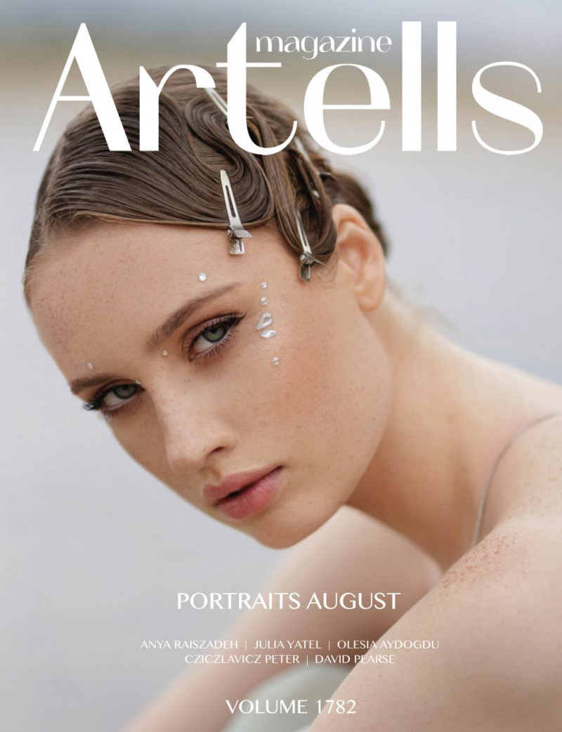  featured on the Artells Magazine cover from August 2023