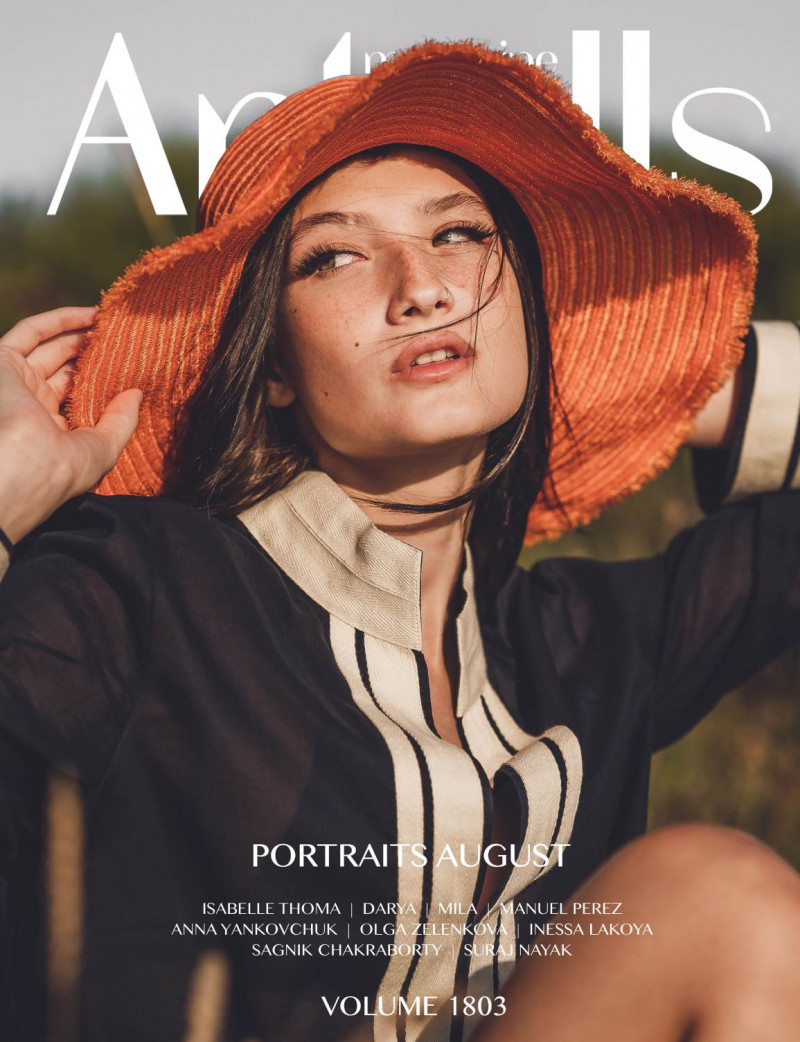  featured on the Artells Magazine cover from August 2023