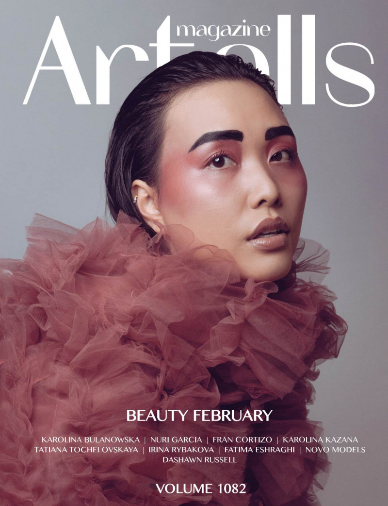  featured on the Artells Magazine cover from February 2023