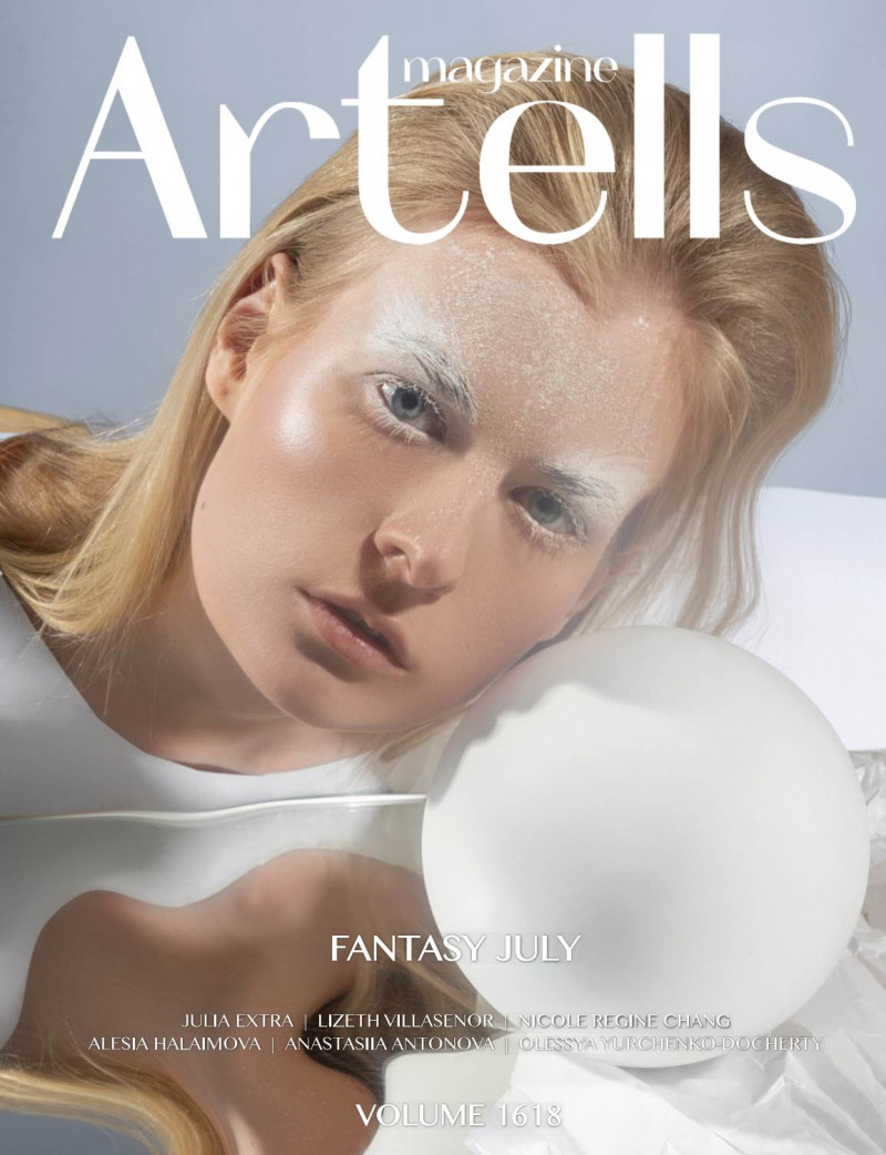  featured on the Artells Magazine cover from July 2023