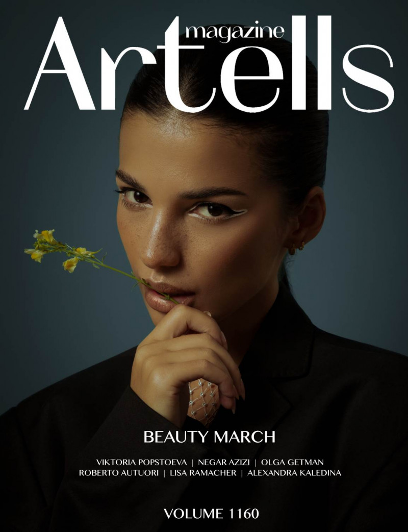  featured on the Artells Magazine cover from March 2023