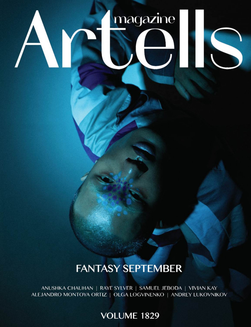  featured on the Artells Magazine cover from September 2023