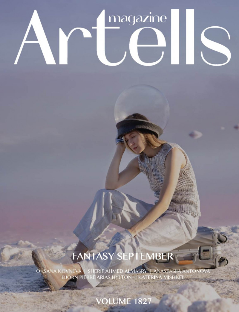  featured on the Artells Magazine cover from September 2023