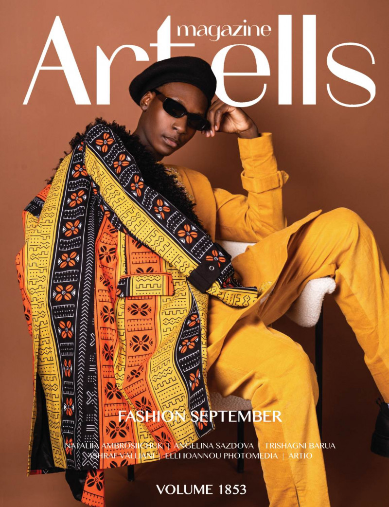  featured on the Artells Magazine cover from September 2023