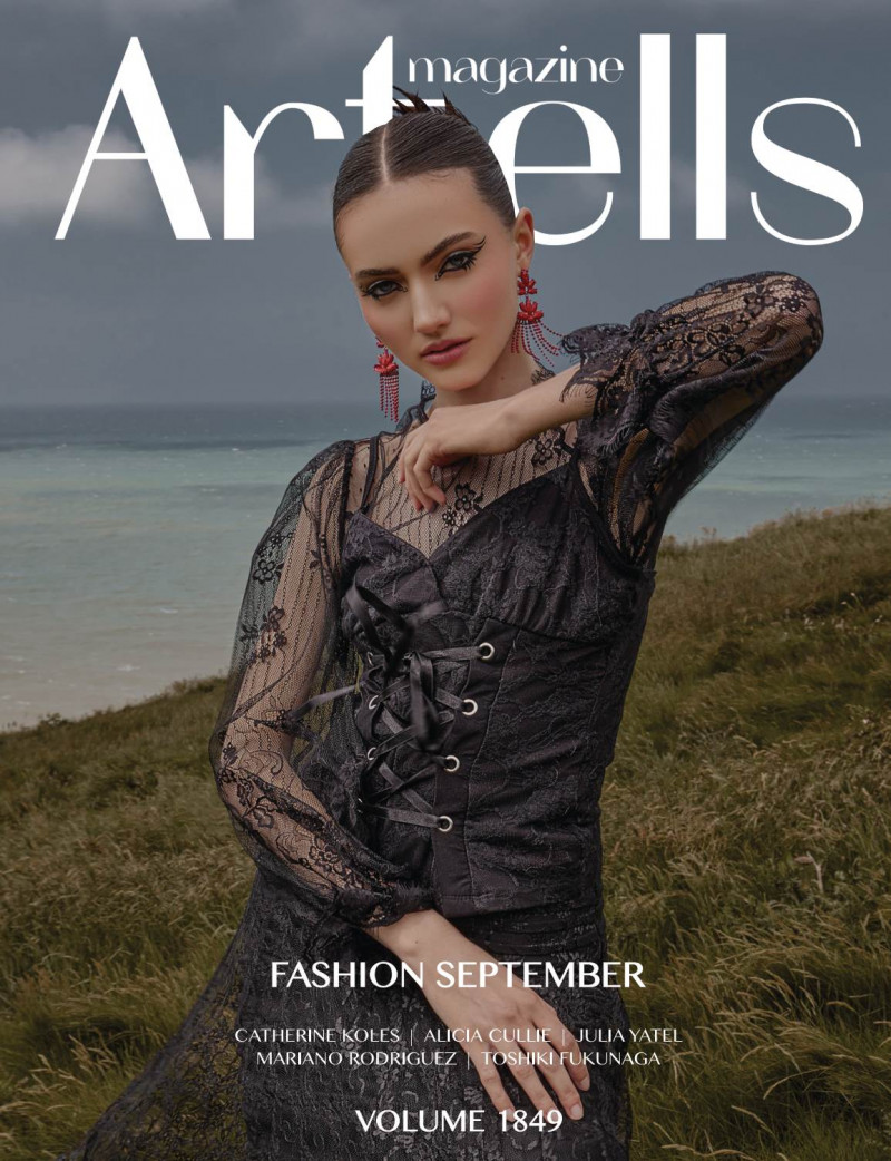  featured on the Artells Magazine cover from September 2023