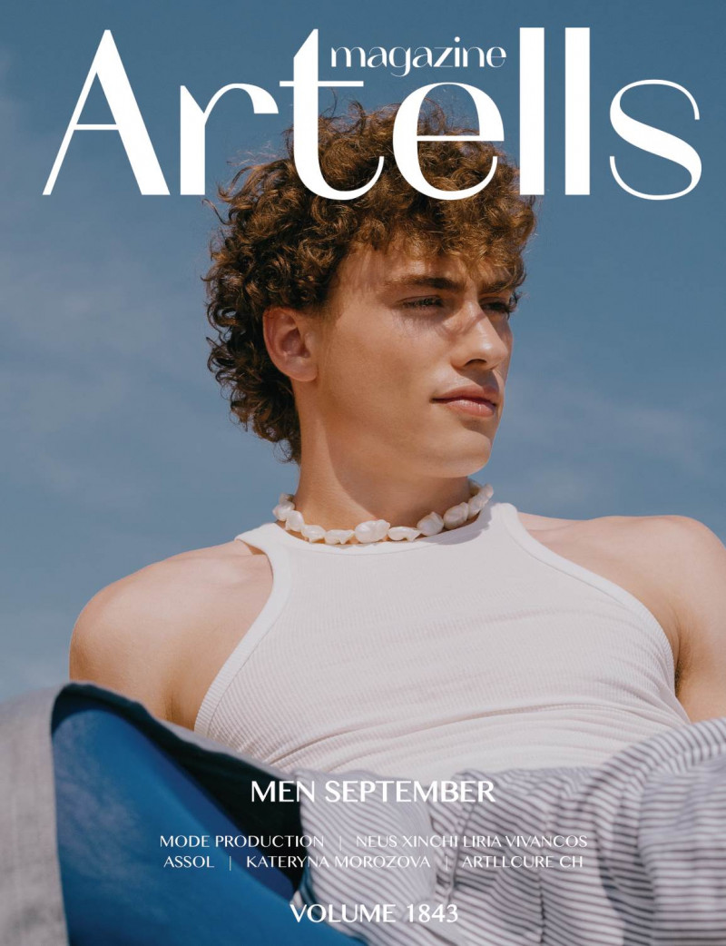  featured on the Artells Magazine cover from September 2023