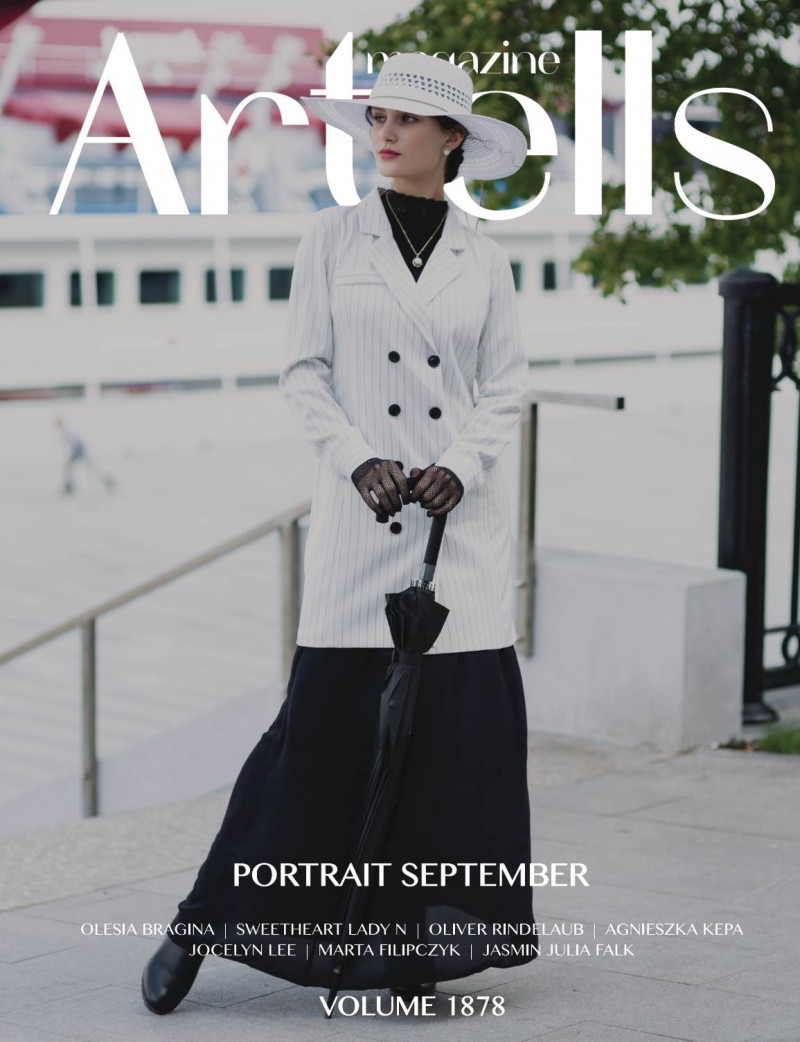  featured on the Artells Magazine cover from September 2023