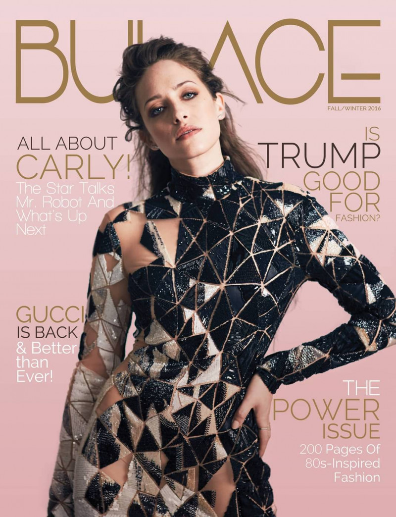Carly Chaikin featured on the Bulace cover from September 2016