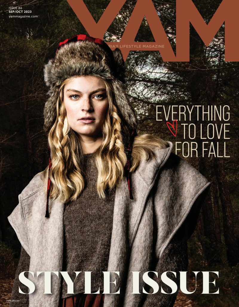 Hannah Johnston featured on the YAM cover from September 2023