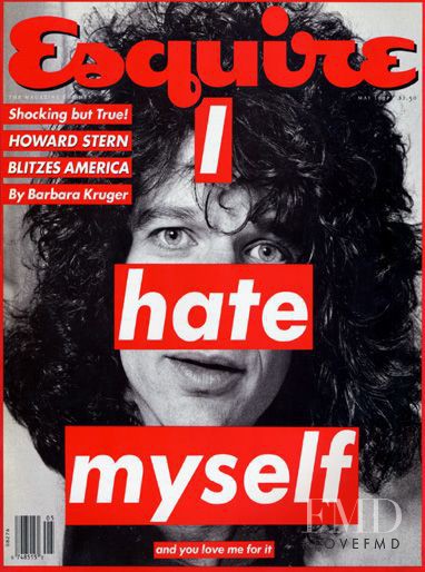 Howard Stern featured on the Esquire USA cover from May 1992