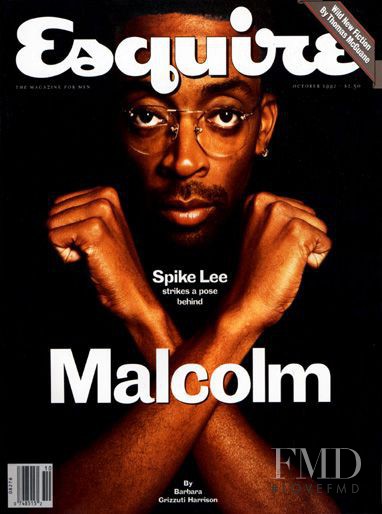 Spike Lee featured on the Esquire USA cover from October 1992