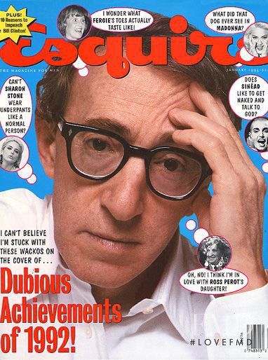  featured on the Esquire USA cover from January 1993