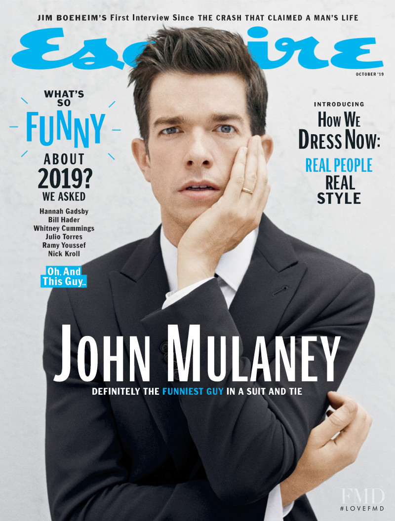  featured on the Esquire USA cover from October 2019