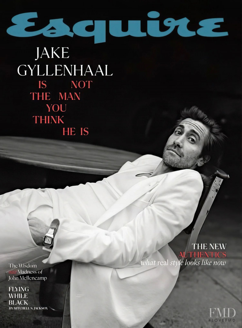 Jake Gyllenhaal featured on the Esquire USA cover from March 2022