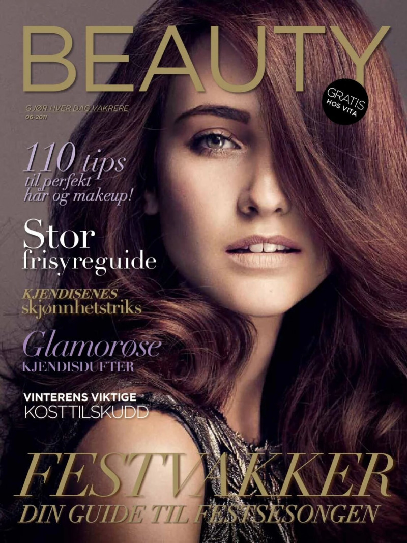  featured on the Beauty Norway cover from June 2011