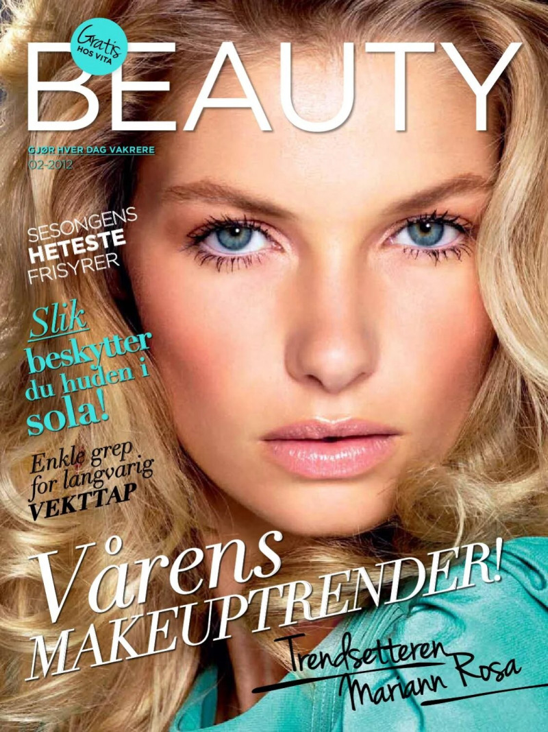  featured on the Beauty Norway cover from February 2012