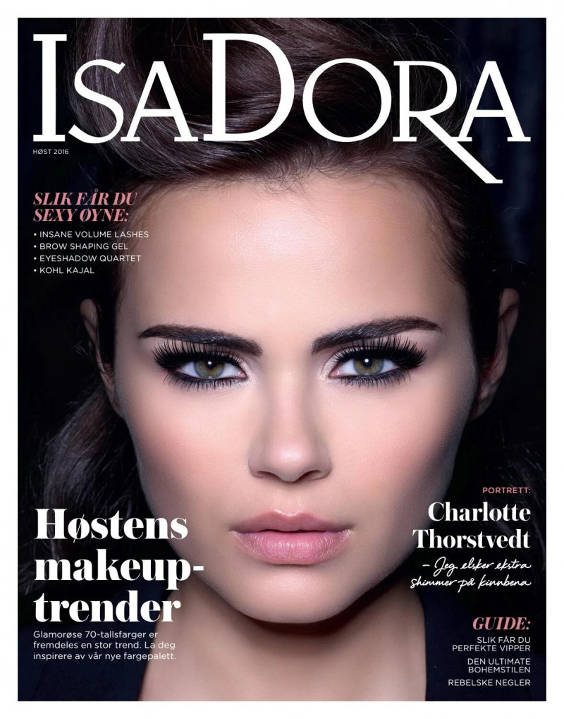  featured on the IsaDora magazine cover from September 2016